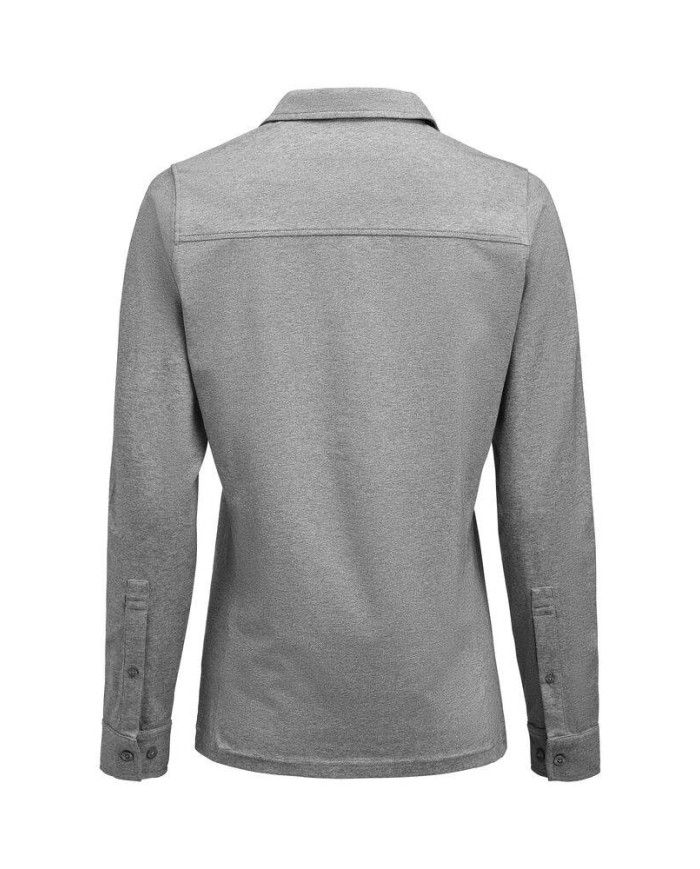 American Supreme Polo L/S Woman NEW WAVE