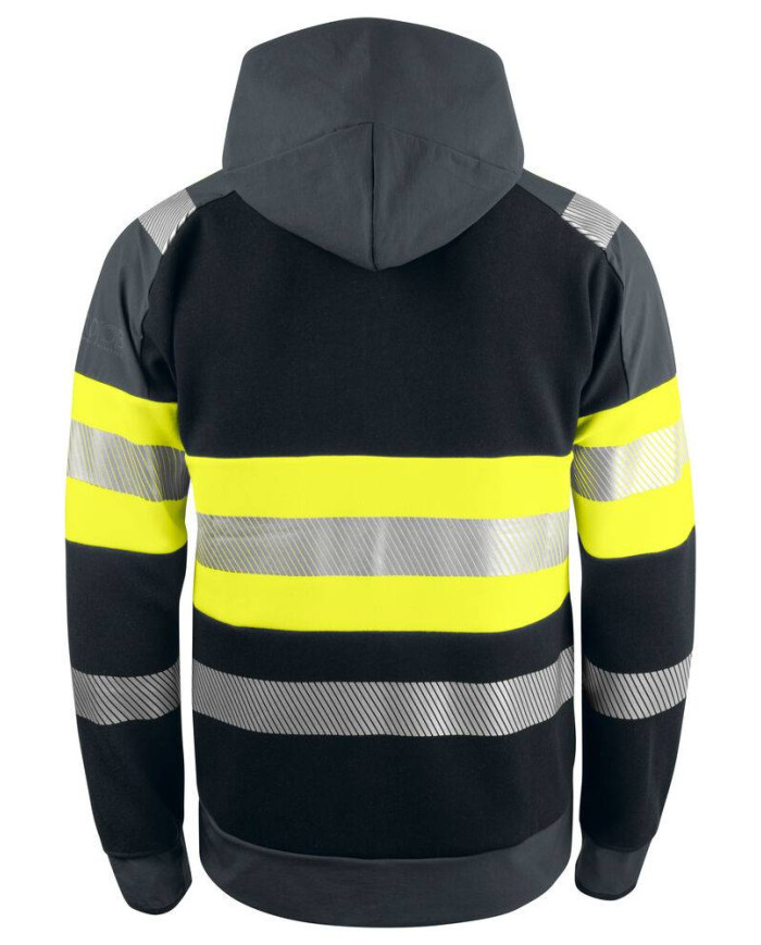 6122 SUDADERA CAPUCHA HV CLASE 1 NEW WAVE