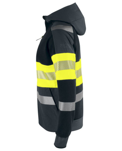 6122 SUDADERA CAPUCHA HV CLASE 1 NEW WAVE