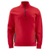 2128 SUDADERA MEDIA CREMALLERA NEW WAVE