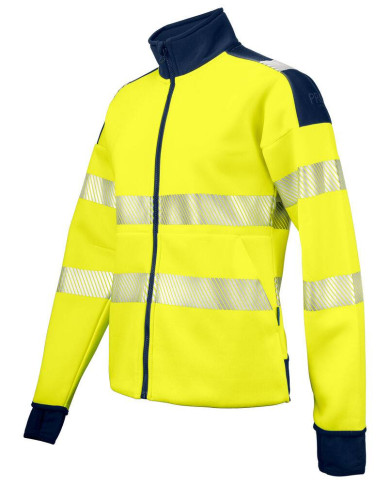 6111 SUDADERA DE MUJER EN ISO 20471 CLASE 3/2 NEW WAVE