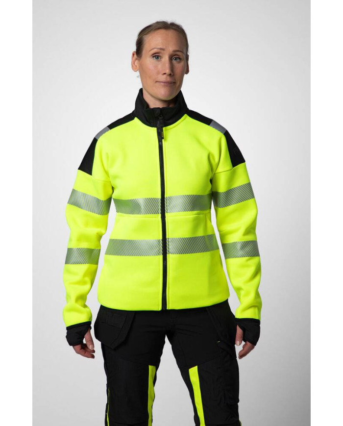 6111 SUDADERA DE MUJER EN ISO 20471 CLASE 3/2 NEW WAVE