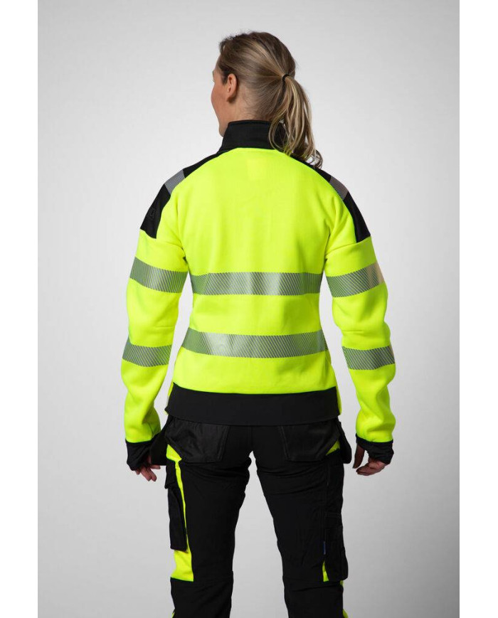 6111 SUDADERA DE MUJER EN ISO 20471 CLASE 3/2 NEW WAVE