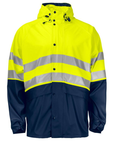 6431 CHAQUETA IMPERMEABLE HV CLASE 3/2 NEW WAVE
