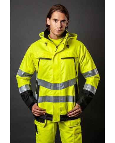 6441 CHAQUETA ACOLCHADA HV CLASE 3 NEW WAVE