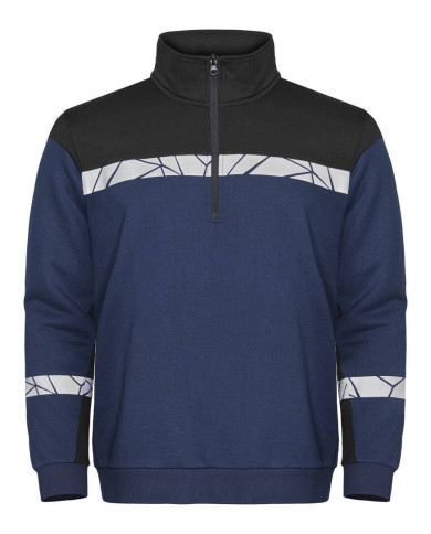 7102 SUDADERA 1/2 ZIP 7102 SUDADERA 1/2 ZIP 9910-VIS NEW WAVE