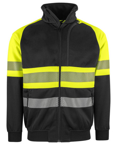 6120 SUDADERA CREMALLERA ENTERA HV CLASE 1 NEW WAVE