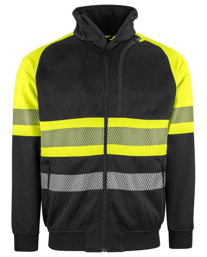 6120 SUDADERA CREMALLERA ENTERA HV CLASE 1 NEW WAVE