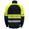 6120 SUDADERA CREMALLERA ENTERA HV CLASE 1 NEW WAVE