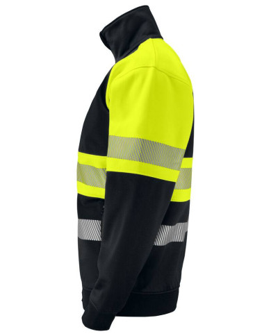 6120 SUDADERA CREMALLERA ENTERA HV CLASE 1 NEW WAVE