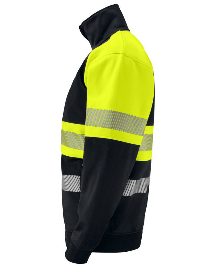 6120 SUDADERA CREMALLERA ENTERA HV CLASE 1 NEW WAVE