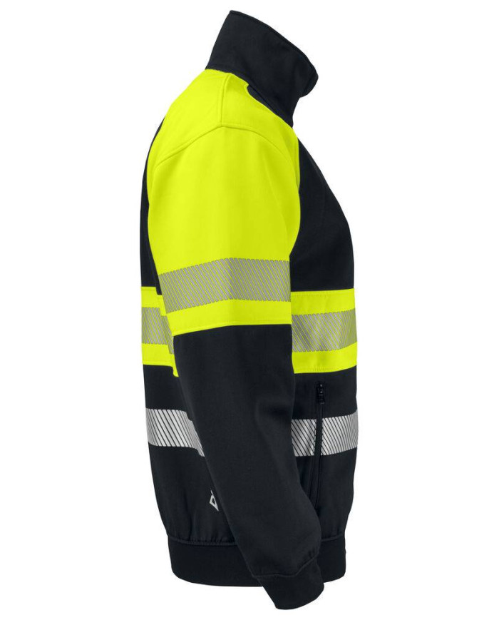 6120 SUDADERA CREMALLERA ENTERA HV CLASE 1 NEW WAVE