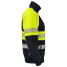 6120 SUDADERA CREMALLERA ENTERA HV CLASE 1 NEW WAVE