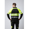 6120 SUDADERA CREMALLERA ENTERA HV CLASE 1 NEW WAVE