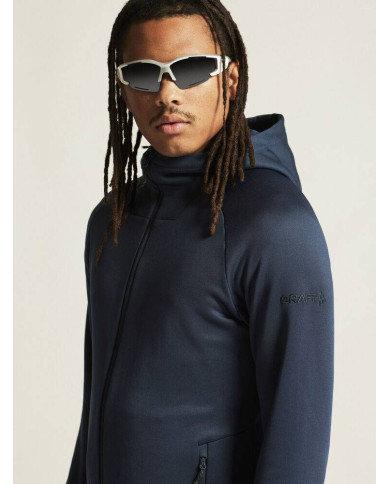 ADV Explore Power Fleece Hood Jkt M NEW WAVE