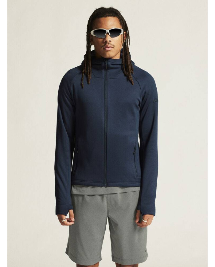 ADV Explore Power Fleece Hood Jkt M NEW WAVE