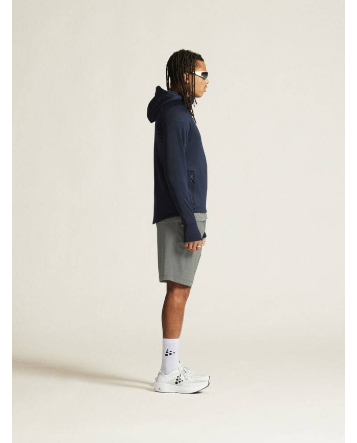 ADV Explore Power Fleece Hood Jkt M NEW WAVE