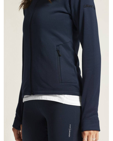 ADV Explore Power Fleece Hood Jkt W NEW WAVE