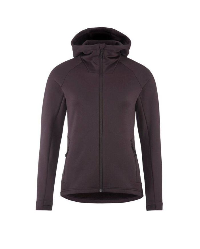 ADV Explore Power Fleece Hood Jkt W NEW WAVE