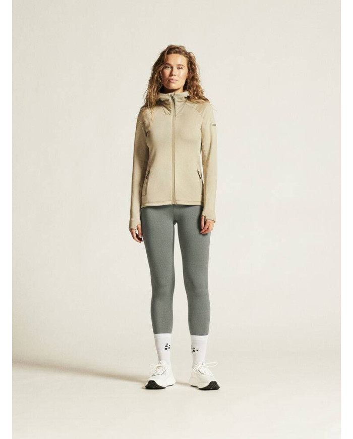 ADV Explore Power Fleece Hood Jkt W NEW WAVE