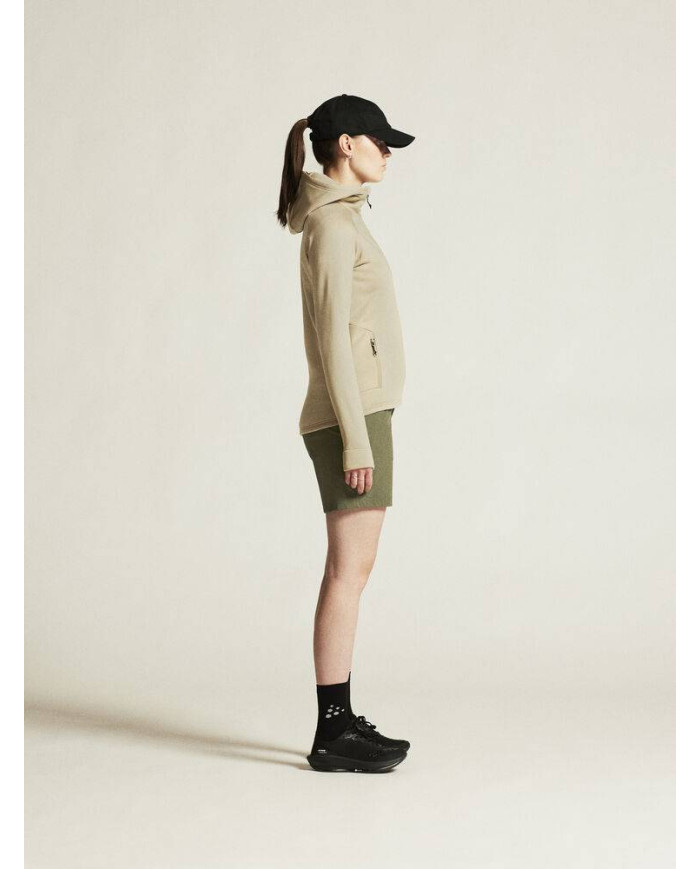 ADV Explore Power Fleece Hood Jkt W NEW WAVE