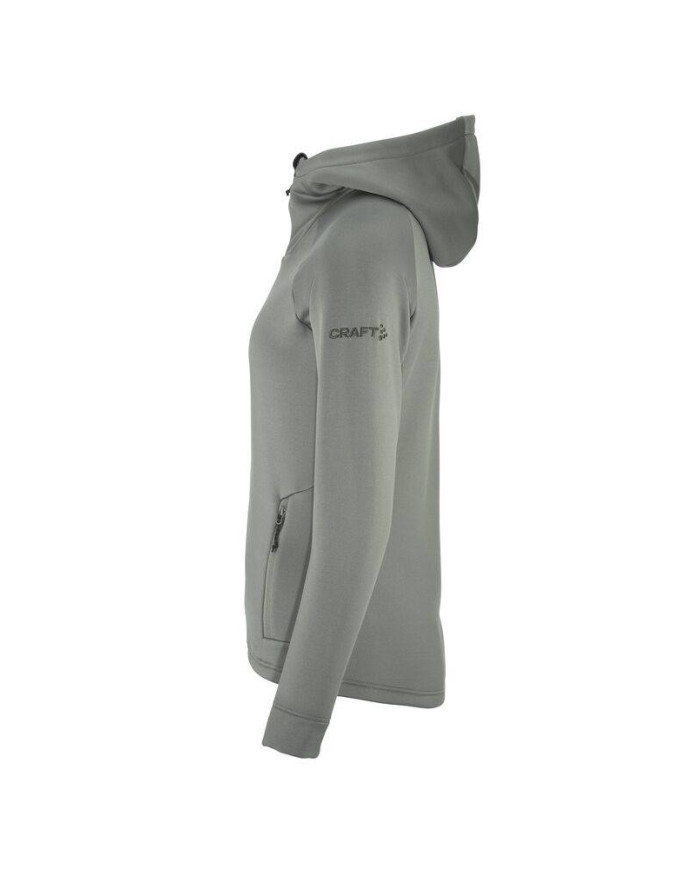 ADV Explore Power Fleece Hood Jkt W NEW WAVE