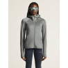 ADV Explore Power Fleece Hood Jkt W NEW WAVE