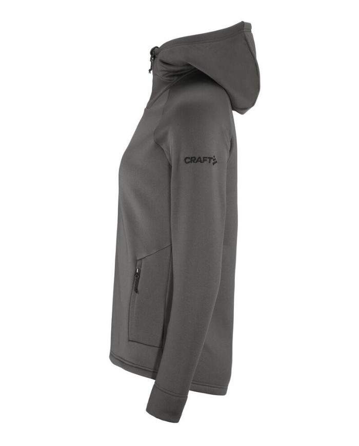 ADV Explore Power Fleece Hood Jkt W NEW WAVE