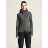 ADV Explore Power Fleece Hood Jkt W NEW WAVE