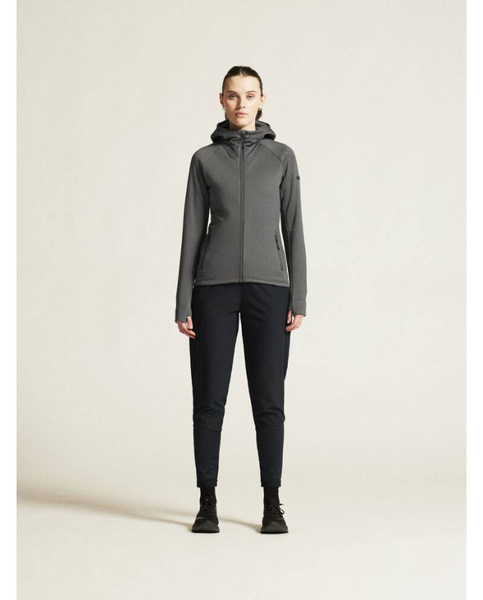 ADV Explore Power Fleece Hood Jkt W NEW WAVE
