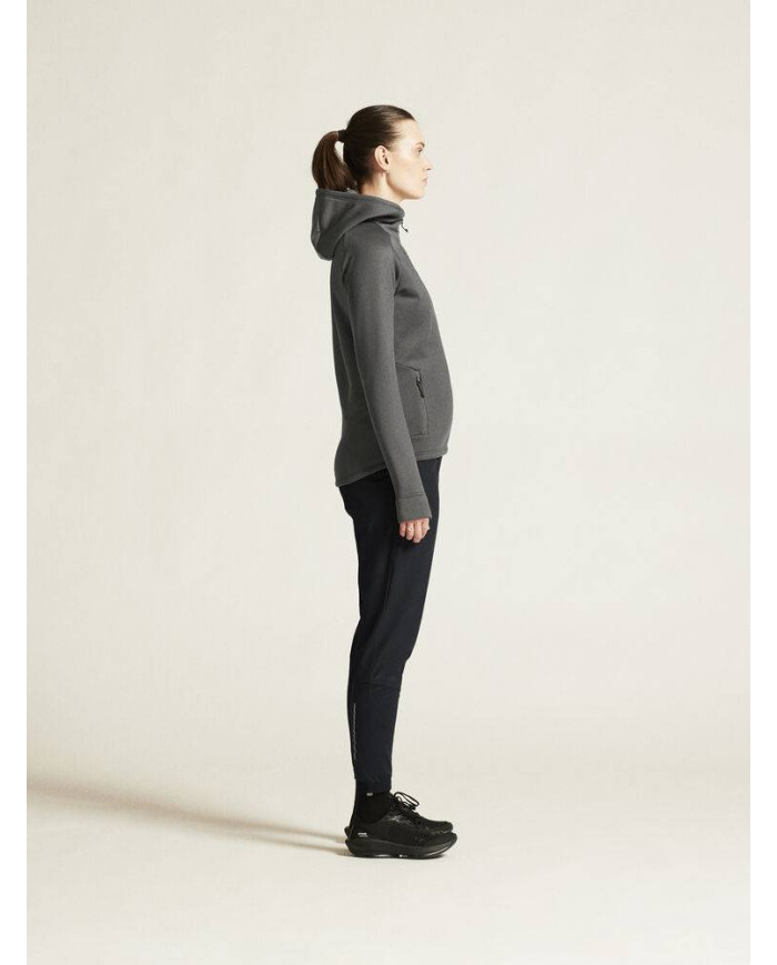 ADV Explore Power Fleece Hood Jkt W NEW WAVE