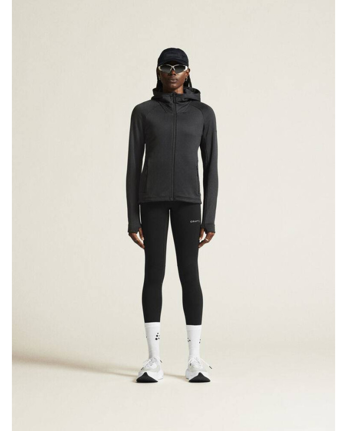 ADV Explore Power Fleece Hood Jkt W NEW WAVE