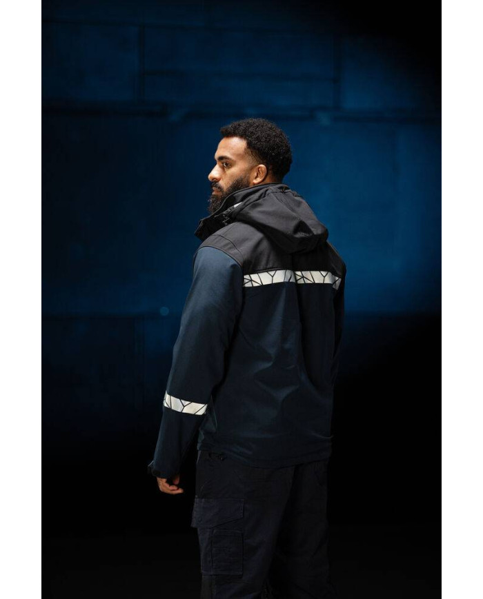 7400 CHAQUETA SOFTSHELL  7400 CHAQUETA SOFTSHELL 9910-VIS NEW WAVE