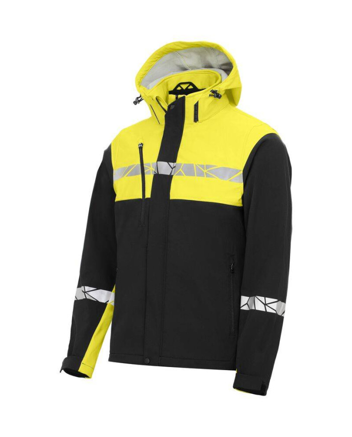 7400 CHAQUETA SOFTSHELL  7400 CHAQUETA SOFTSHELL 9910-VIS NEW WAVE