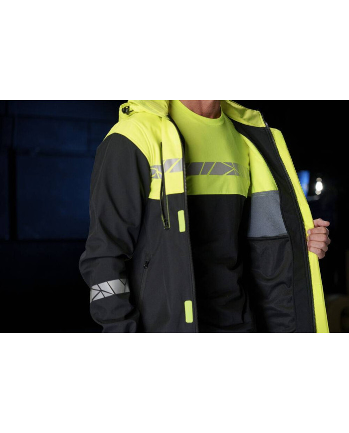 7400 CHAQUETA SOFTSHELL  7400 CHAQUETA SOFTSHELL 9910-VIS NEW WAVE