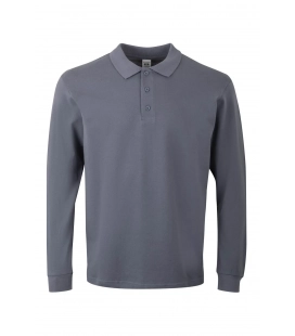 Polo Manga Larga UNISEX Hobart Mukua. PL200UC