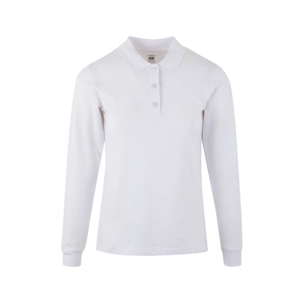 Polo Manga Larga Mujer Hobart Mukua. PL200W