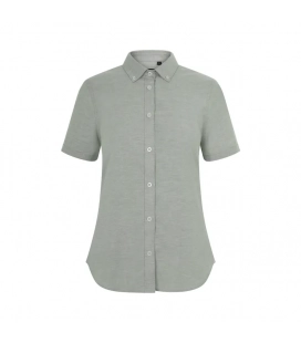 CAMISA OXFORD MC MUJER. Velilla 405025S