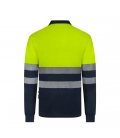 POLO GRS BICOLOR ML RS AV. VELILLA